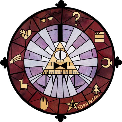 Cipher Glass Gravity Falls Symbol Png Clipart Full Size Clipart