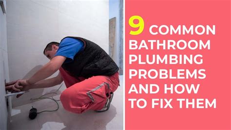 9 Common Bathroom Plumbing Problems And How To Fix Them Madden Plumbing