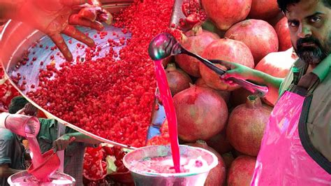 Best Way To Open Pomegranate How To Make Pomegranate Juice Street