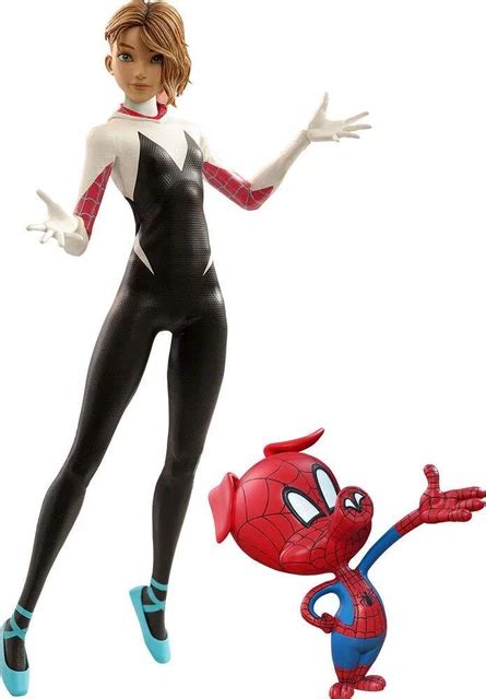 HOT TOYS SPIDER MAN Spider Verse Spider Gwen 1 6 Scale Figur MM576 EUR 439 93 PicClick DE