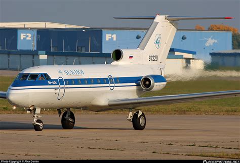 87229 Sukhoi Design Bureau Company Yakovlev Yak 40k Photo By Alex Demin