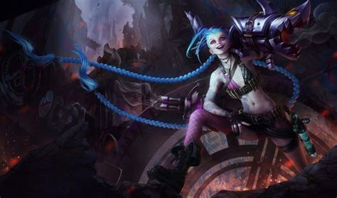 Jinxgallerysplash Screens Leaguepedia League Of Legends Esports Wiki