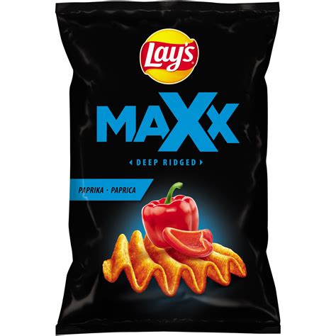 Chipsuri Ondulate Cu Smantana Si Paprika Maxx G Lays Emag Ro