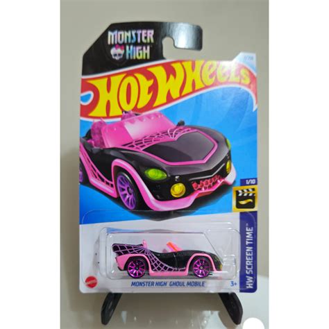 Hot Wheels Monster High Ghoul Mobile Shopee Brasil