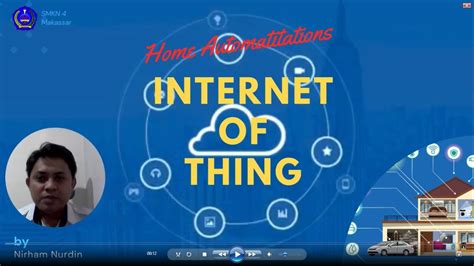 Iot Kontrol Lampu Dengan Hp Via Internet Dalam Sistem Home Automatitations Youtube