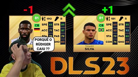 Jogadores Que Ganharam E Perderam Overall No Dls React Youtube