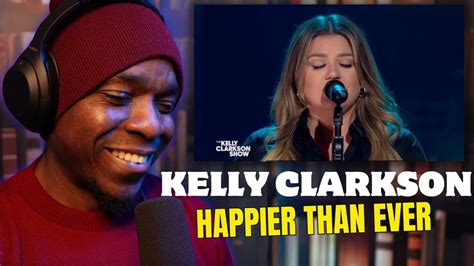 Kings FIRST TIME Reaction To Kelly Clarkson S Happier Than Ever