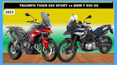 Triumph Tiger Sport Vs Bmw F Gs Cual Es Mejor En Espa Ol