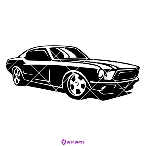 Free Mustang Car Svg Vectplace