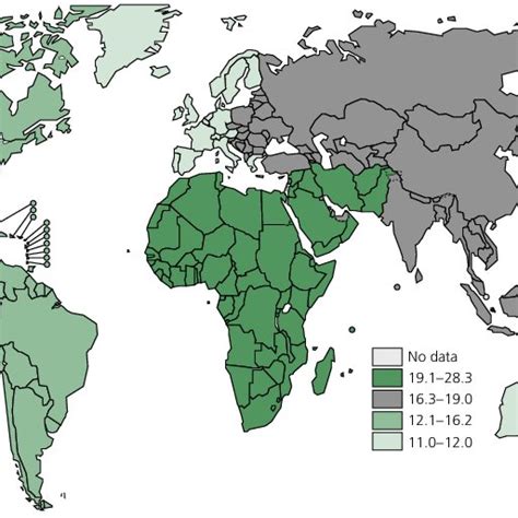 Road Traffic Injury Mortality Rates Per 100 000 Population In Who