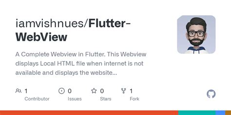 Github Iamvishnues Flutter Webview A Complete Webview In Flutter