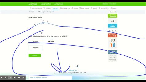 IXL - Angle vocabulary (Geometry practice) - YouTube