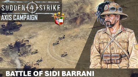 Sudden Strike Africa Desert War Axis Campaign Battle Of Sidi