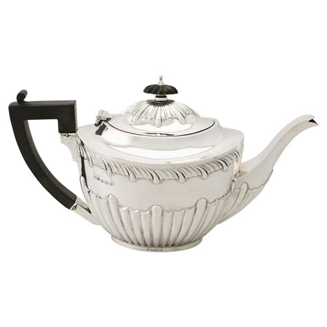 Sterling Silver Teapot Antique Victorian At 1stdibs