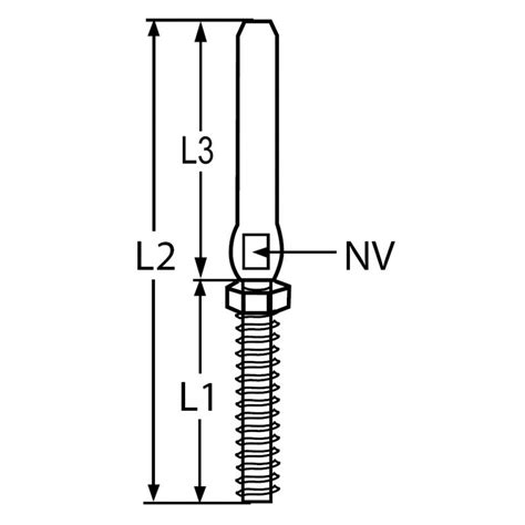 Terminaison Filet E Sertir Pour C Ble Inox Fa Avec Bricometal