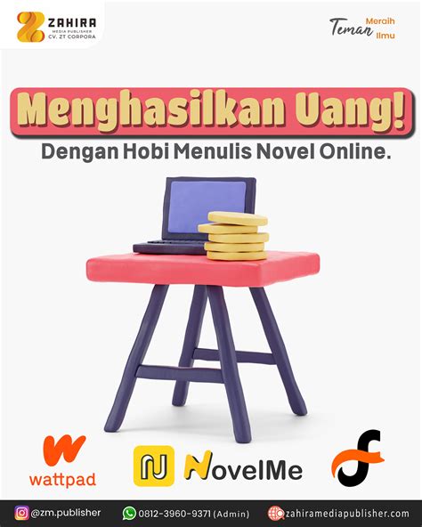 Zahira Media Publisher Cara Menjadi Penulis Novel Online Dibayar