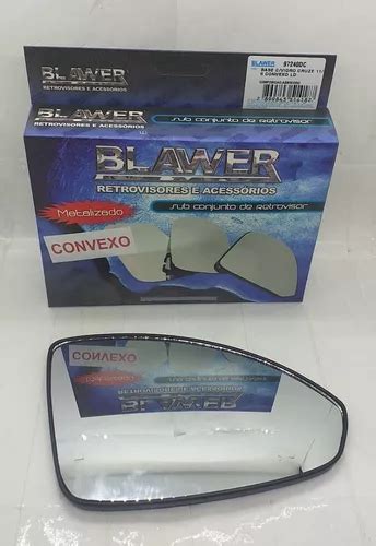 Lente Retrovisor C Base Convexa Cruze 11 16 Lado Direito Parcelamento