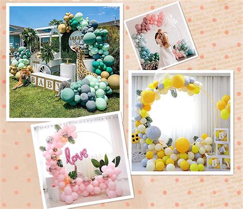 Buy Balloon Circle Frame Kit Balloon Arch Set Column Stand Base Frame