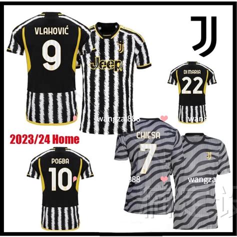 Juventus Home Jersey And Pre Match Soccer Jerseys Vlahovic Chiesa