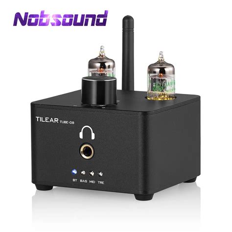 Nobsound Hifi Bluetooth Vacuum Tube Stereo Preamp Audio Receiver