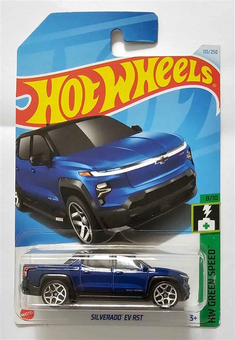 Hot Wheels Green Speed Silverado Ev Rst Universo Hot Wheels