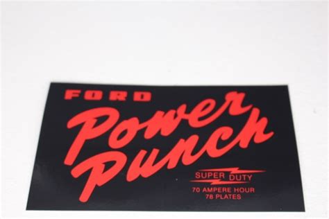 Ford Power Decals