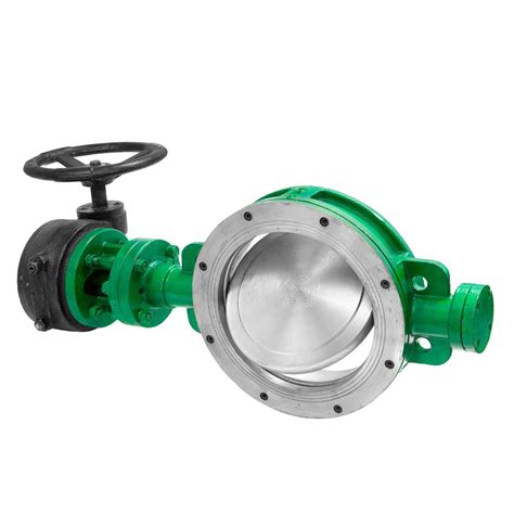 Chemical Butterfly Valve Manual Flange RITM Industry