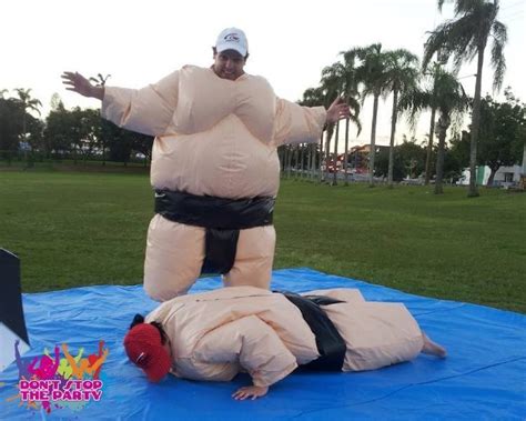 Sumo Suit Hire Brisbane Sunshine Coast Party Hire Group