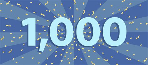 1,000 SALES ON ETSY