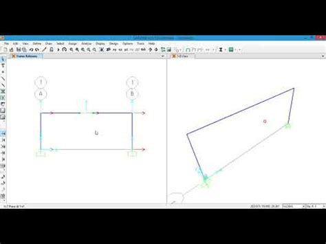 How To Add Internal Hinge Into The Frame In Sap2000 YouTube