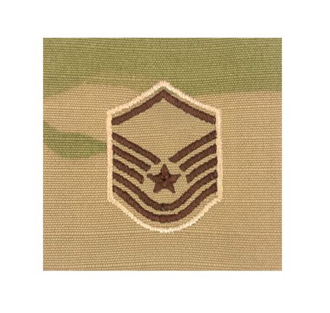 Usaf E7 Master Sergeant Ocp Sew On Rank Insignia Depot