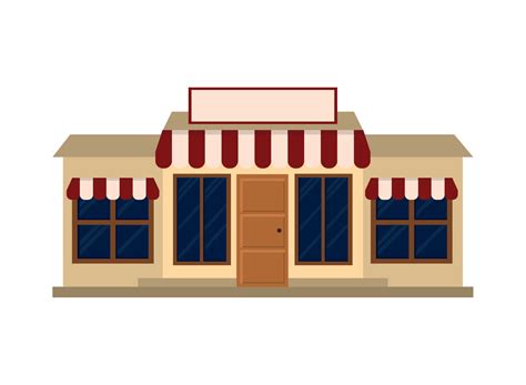 Storefront Commercial Icon 10964464 Vector Art At Vecteezy