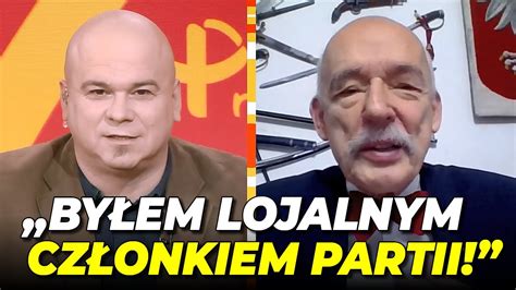 JANUSZ KORWIN MIKKE UTWORZY NOWĄ PARTIĘ YouTube