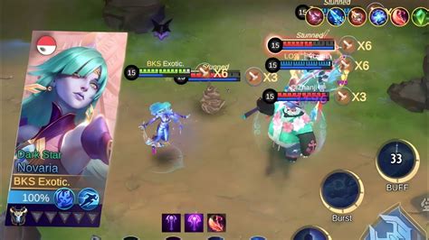 Novaria Dark Star Survival Mode Mobile Legends YouTube