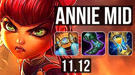 ANNIE Vs AHRI MID Rank 3 Annie 8 0 2 67 Winrate Legendary NA