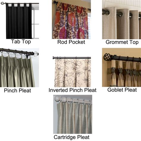 Names Of Different Types Of Curtains At Gina Burnette Blog