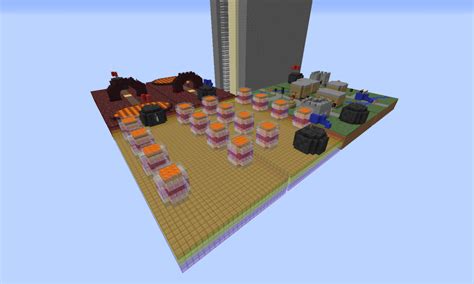 Custom TnT wars Map Minecraft Map