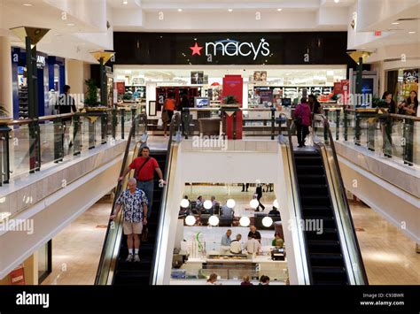 Macys department store, Montgomery shopping mall, Washington DC USA ...