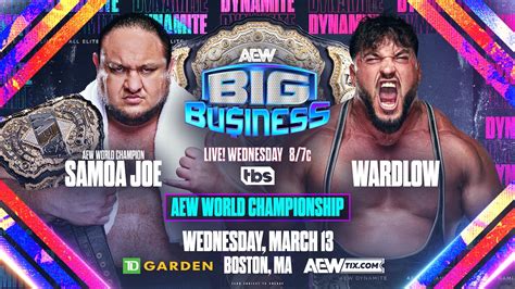 Aew Dynamite Big Business Falls Count Anywhere