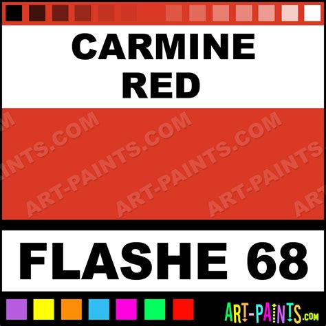 Carmine Red Artists Acrylic Paints - Flashe 68 - Carmine Red Paint ...