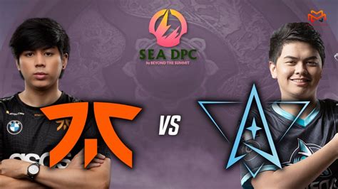 Dota Live Fnatic Vs Polaris Dpc Tour Sea Div I Cast By Joy