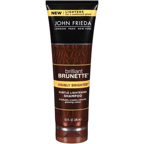 John Frieda Brilliant Brunette Visibly Brighter Subtle Lightening Shampoo Fl Oz Instacart
