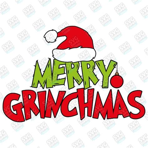 Digital Prints Art And Collectibles Merry Grinchmas Png Eps Christmas Svg File Grinch Face Svg Dxf