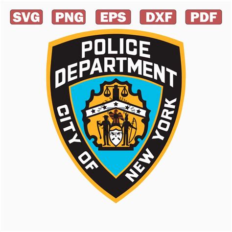 Nypd Badge Svg Inspire Uplift