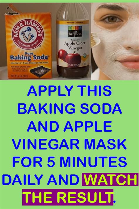 HONEY, BAKING SODA & APPLE CIDER VINEGAR MASK FOR ACNE & RADIANT SKIN | Hello Healthy