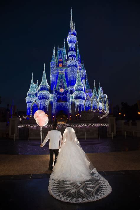 Ready For Their Happily Ever After At Cinderella Castle Photo