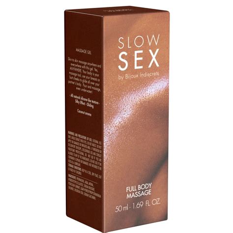 Bijoux Indiscrets Slow Sex Full Body Massage Gel L Farmaline