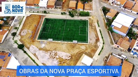 Obras da construção da Nova Praça Esportiva YouTube