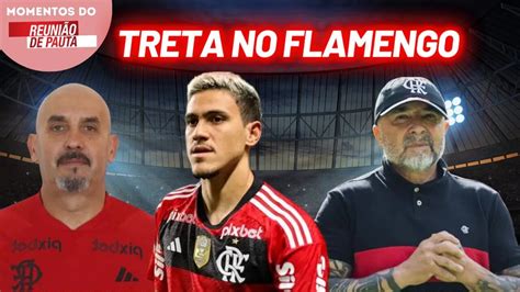 Preparador F Sico Do Flamengo D Soco Em Pedro Momentos Do Reuni O De