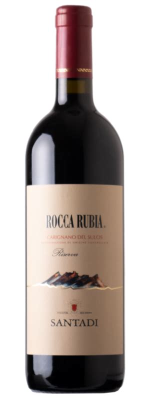 Rocca Rubia Carignano Del Sulcis DOC Riserva 1 5l Magnum 2019